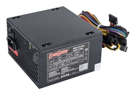 Блок питания 600W Exegate XP600 ATX EX219465RUS Фото Блок питания 600W Exegate XP600 ATX EX219465RUS Фото