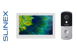 Новинки от Slinex: IP-Домофон IP-IK-07L Cloud White и Вызывная панель IP-DV-20