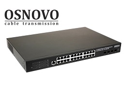 Промышленный управляемый L3 PoE-коммутатор с 4 портами SFP 10G и сертификатом МЭК от OSNOVO