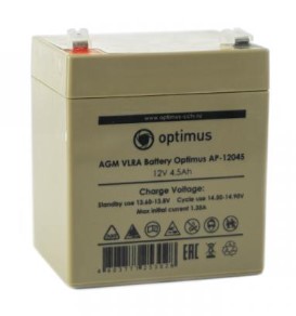 Аккумуляторная батарея Optimus AP-12045 Фото Аккумуляторная батарея Optimus AP-12045 Фото