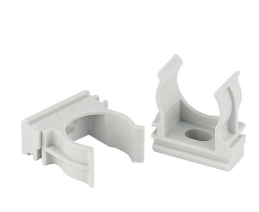 Крепёж-клипса для труб Полистирол d16 мм (100шт) Промрукав Фото