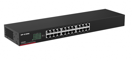 G1024G Гигабитный неуправляемый вмонтированный в стойку коммутатор с 24-портами Фото