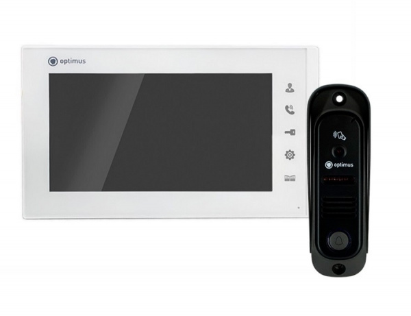 Комплект видеодомофона Optimus Leader IK-27B30IR (w+b) Фото Комплект видеодомофона Optimus Leader IK-27B30IR (w+b) Фото
