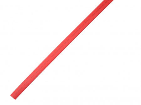 Термоусадочная трубка клеевая REXANT 24,0/8,0 мм, красная, упаковка 5 шт. по 1 м Фото