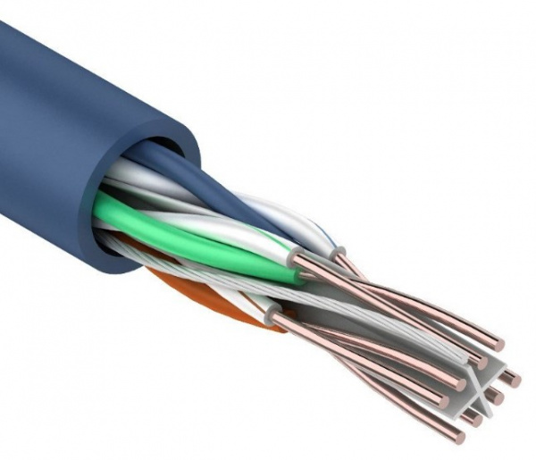 Кабель витая пара REXANT UTP 4PR 23AWG, CAT6 (бухта 305 м) Фото Кабель витая пара REXANT UTP 4PR 23AWG, CAT6 (бухта 305 м) Фото