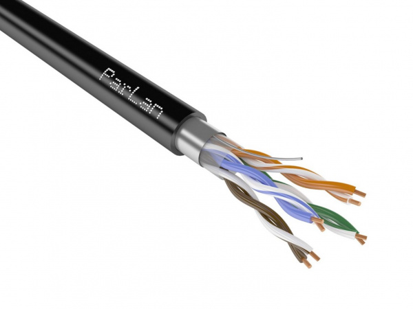 Кабель «витая пара» ParLan Cat5e F/UTP 4х2х0,52 PE (LAN) для структурированных систем связи Фото