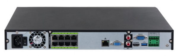 DHI-NVR5208-8P-EI 8-канальный IP-видеорегистратор c PoE, 4K, H.265+ и ИИ Фото DHI-NVR5208-8P-EI 8-канальный IP-видеорегистратор c PoE, 4K, H.265+ и ИИ Фото