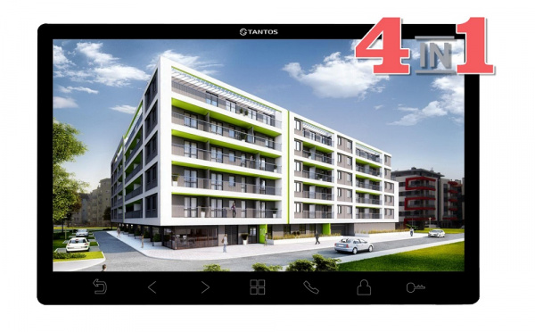 Sherlock HD SE (Black) - 4 Монитор цветного видеодомофона (на 4 вызывные панели) Фото Sherlock HD SE (Black) - 4 Монитор цветного видеодомофона (на 4 вызывные панели) Фото