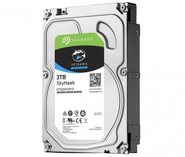 Жесткий диск 3TB SATA-III Skyhawk (ST3000VX009) для видеонаблюдения Фото