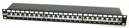 Hyperline PP2-19-24-8P8C-C6A-SH-110D Патч-панель 19