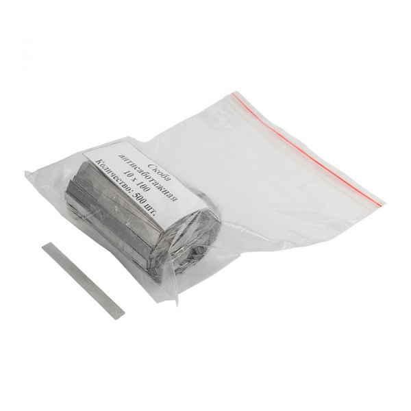 Скоба антисаботажная 10х100, 500 шт. SKICHEL Фото