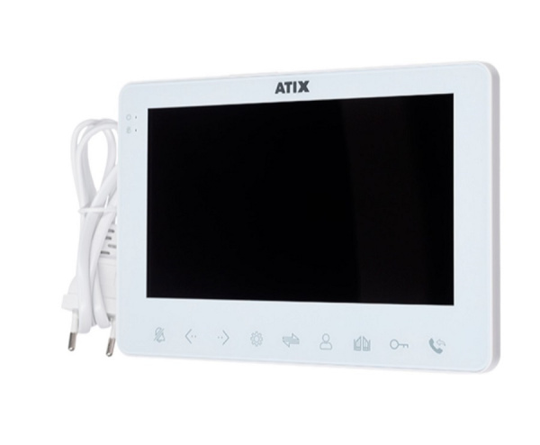 AT-I-K711F/T White Комплект: видеодомофон FHD и видеопанель FHD Фото