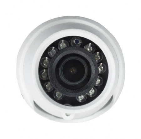 ST-S2501 БЕЛАЯ (2,8mm) 2Mp Уличная купольная IP-камера с ИК подсветкой до 25 м Фото