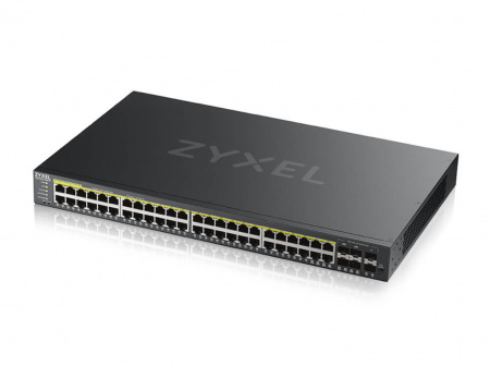 Гибридный L2 коммутатор PoE+ Zyxel NebulaFlex Pro GS2220-50HP [GS2220-50HP-EU0101F] Фото