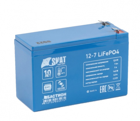 Skat i-Battery 12-7 LiFePo4 аккумуляторная батарея Фото