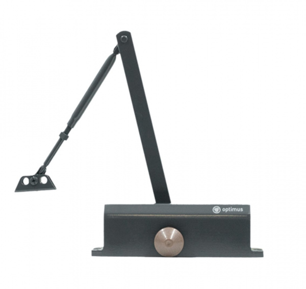 Дверной доводчик Optimus DC-120 (графит) V.1 Фото