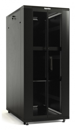 Hyperline TTB-4282-DD-RAL9004 Шкаф напольный 19-дюймовый, 42U, 2055x800х1200 мм (ВхШхГ) Фото
