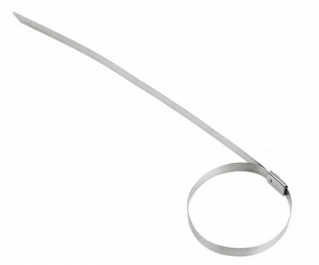 Хомут-стяжка стальная REXANT 600x7,9 мм, упаковка 50 шт. Фото