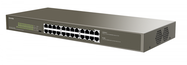 TEG1124P-24-250W 24-портовый гигабитный коммутатор Ethernet с поддержкой PoE на 24 порта Фото