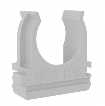 Держатель с защелкой D=20 (51020) (уп 100 шт) Держатель с защелкой Фото