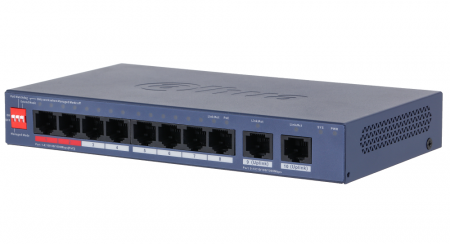 DH-CS4010-8GT-110-V2 8-портовый гигабитный PoE коммутатор с функцией облачного управления Фото