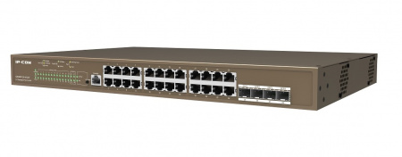 G5328P-24-410W Управляемый L3 PoE коммутатор IP-COM c 24 портами PoЕ 10/100/1000 Мбит/с, 4 SFP 1000 Мбит/с Фото