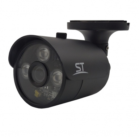 ST-181 M IP HOME ЧЕРНАЯ (3,6mm), (версия 4) 3Mp (2304*1296), уличная цилиндрическая IP-камера с ИК подсветкой до 40 м Фото