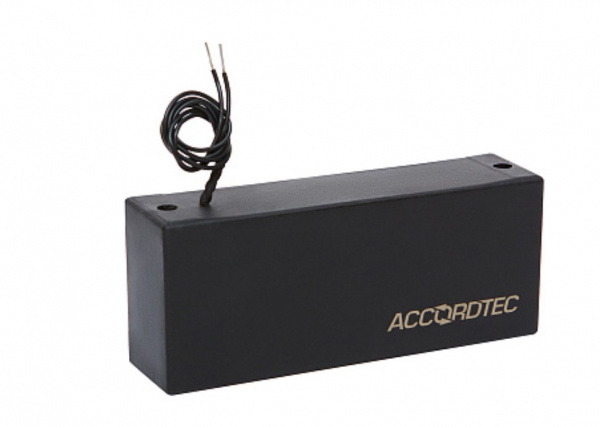 ML-300П Электромагнитный влагозащищенный замок с планкой, цвет черный Фото