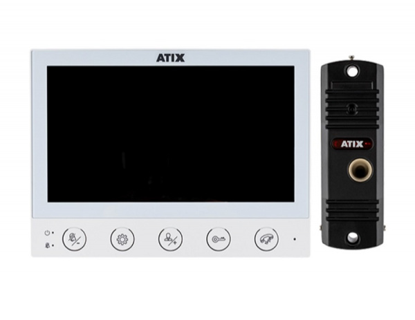 AT-I-K700F/T White Комплект: видеодомофон FHD и видеопанель FHD Фото