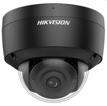 DS-2CD2147G2-SU(2.8mm)(C)(BLACK) 4Мп уличная купольная IP-камера с технологией AcuSense Фото