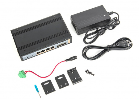 SKAT PoE-IN-4E-2S Коммутатор с питанием по PoE Фото