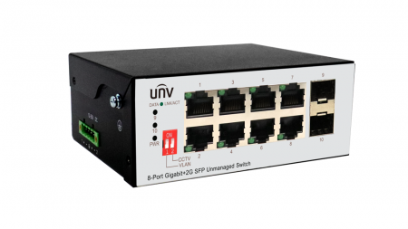 ISW2000-8GT2GP-IN Коммутатор 8-портовый  Фото