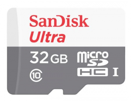Карта памяти 32GB MicroSDHC SanDisk Ultra Light UHS-I, Class 10  Фото