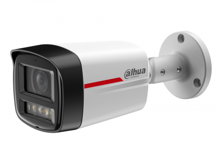 DH-IPC-HFW2449TLP-S-LED-0360B-PRO Уличная цилиндрическая IP-видеокамера Wizcolor с ИИ 4Мп Фото