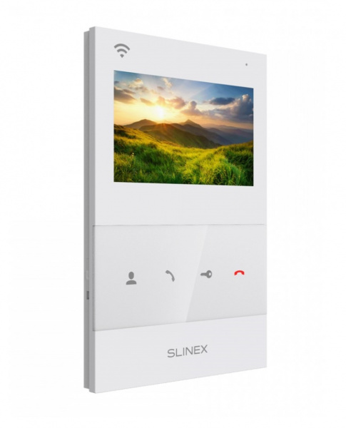 SQ-04N Cloud White  4-дюймовый домофон с приложением Slinex Smart Call Фото SQ-04N Cloud White  4-дюймовый домофон с приложением Slinex Smart Call Фото