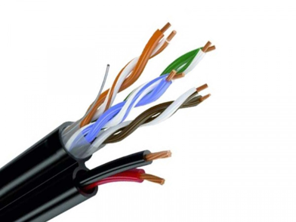 Кабель Optimus U5e-4x2x0.5+2x0.75 CCA (OUT) 1м Фото