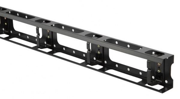 Hyperline CMV-42U-ML Металлический вертикальный кабельный организатор с крышкой 42U, для шкафов TTC Фото