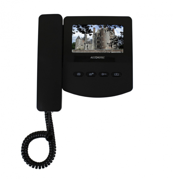 AT-VD 433C K EXEL BLACK Монитор домофона Фото AT-VD 433C K EXEL BLACK Монитор домофона Фото