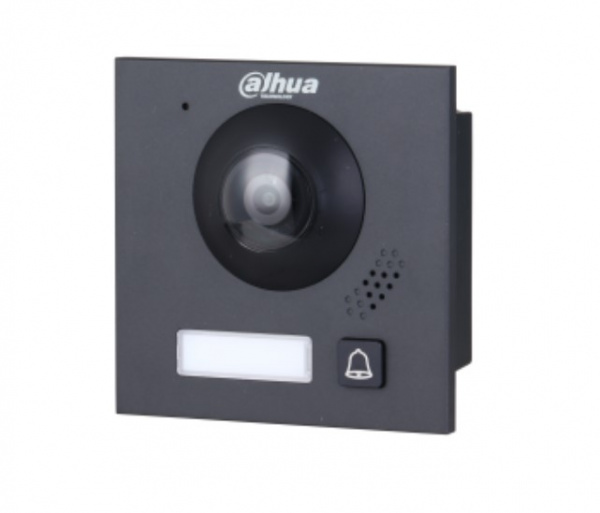 DHI-VTO4202FB-P1 Основной модуль вызывной панели с камерой 2 МП и механической кнопкой Фото