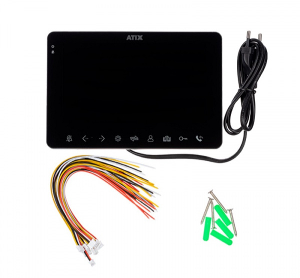 AT-I-M710C/T Black Цветной домофон с TFT экраном Фото