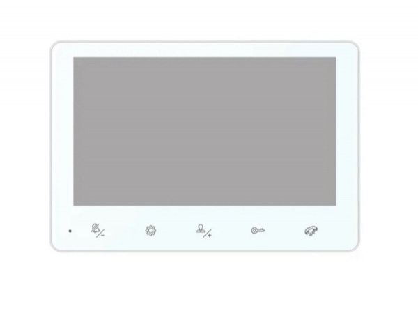 AT-I-K730C/TCR White Комплект: видеодомофон СVBS и видеопанель СVBS с контроллером Фото