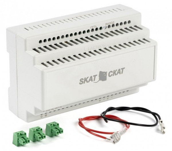 SKAT-12-4.0-DIN источник питания 12В 4А АКБ внешн. 1х17-26Ач ток заряда 4,0–Iнагр. Фото SKAT-12-4.0-DIN источник питания 12В 4А АКБ внешн. 1х17-26Ач ток заряда 4,0–Iнагр. Фото