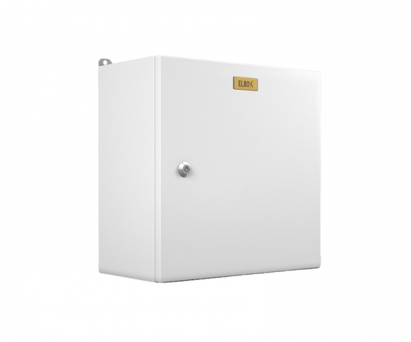 Электротехнический распределительный шкаф IP66 навесной (В400 × Ш400 × Г210) EMW c одной дверью, нер Фото