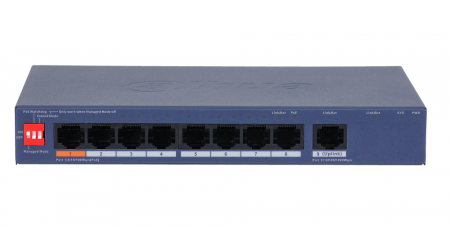 DH-CS4009-8ET1GT-60 8-портовый PoE коммутатор с функцией облачного управления Фото