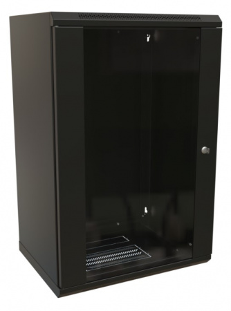 WR-TW-2245-GP-RAL9004 Шкаф настенный 19-дюймовый (19