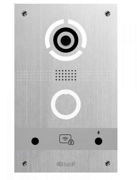 AV-08FBL одноабонентская вызывная панель с распознаванием лиц (серебро) Фото