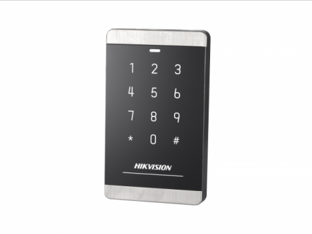 DS-K1103MK Считыватель Mifare карт с сенсорной клавиатурой
 Фото