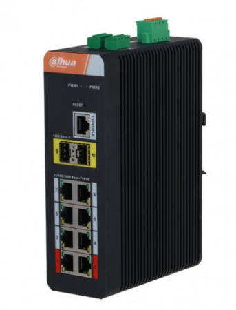 DH-IS4210-8GT-120 8-портовый гигабитный управляемый коммутатор с PoE Фото