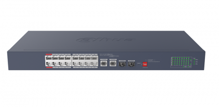 DH-CS4220-16GT-240-V2 16-портовый гигабитный PoE коммутатор с функцией облачного управления Фото