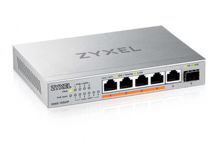 Мультигигабитный PoE++ коммутатор Zyxel XMG-105HP [XMG-105HP-EU0101F] Фото